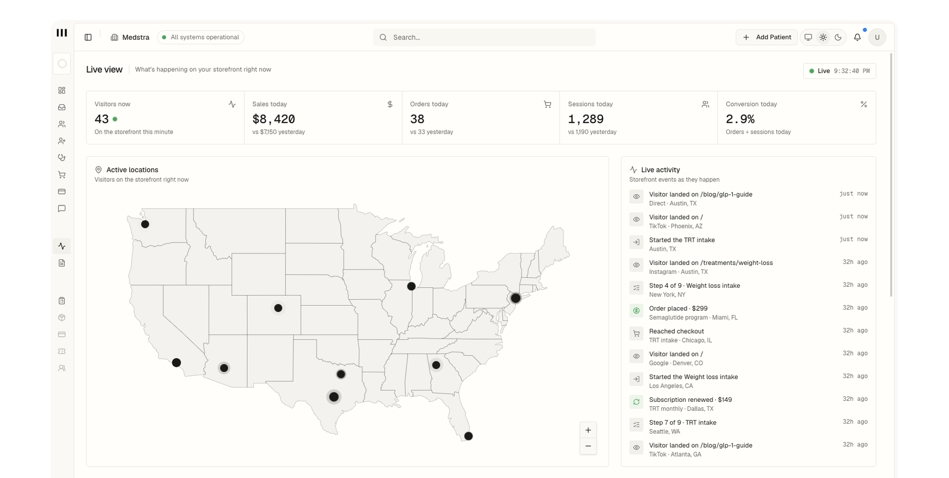Live Analytics